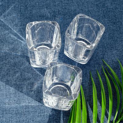 China Wholesale Glass Whiskey Cup Transparent Mini Sublimation Shot Glass Tequila Shot Glasses Espresso Shot Glass for sale