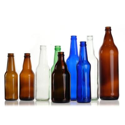 China Cheap Price 640ml 1000ml Glass Soda Bottle Clear Brewing Bottle for Beer for sale