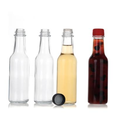 Китай Cylinder Hot Sauce Bottles 5oz with Caps and Dripper Inserts Woozy Glass Bottle продается