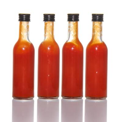 Китай Mini Empty Chilli Tomato Hot Sauce Bottles with Plastic Lid продается