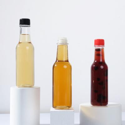 Chine Bouteille en verre de 20 ml, couleur alimentaire à haute teneur en silex, sauce, bouteille en verre avec bouchon à vendre