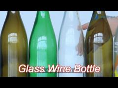 oem frosted borosilicate glass wine bottle 75cl in bulk