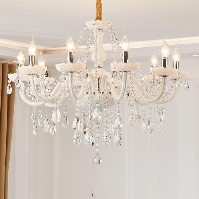 China High Light Efficiency Leaded Crystal Chandeliers Modern Kitchen Dining Room Living Room Chandeliers De Chandeliers De Cristal Chandelier Home Lighting Fixture for sale