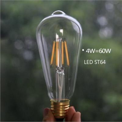 China Residential Antique Edison Bulb ST64 100PCS for E27/E26 Lights for sale