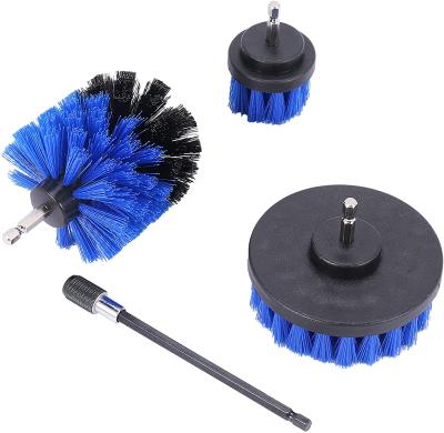 China Tianzhu Viable 4 Pack Power Scrubber Cleaning Brush Extended Long Attachment Set For Versatile Cleaning for sale