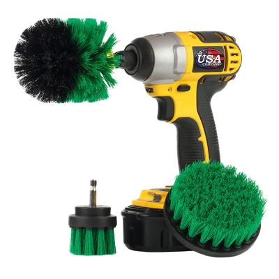 China Stabilized Powers Stored Rotary Hot Tub Cleaner Brush Drill Power Sweep Cordless Scrubber for sale