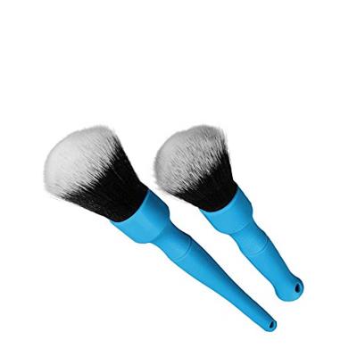 China Car Care PP Soft Grip 2PCS Set Ultra Soft Car Detailing Brush For Car Gap for sale