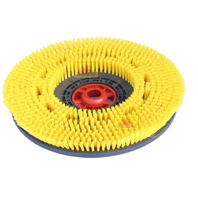 China Strong Cleaning Power Nylon Material Floor Protect Economic Daily Scrubbing Floor Brush for sale