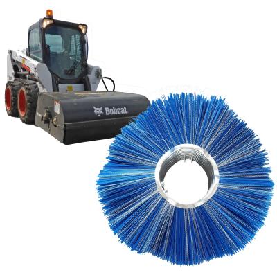 China Snow Street Sweeping Brush Eco - Friendly Circular Round Road Cleaning Brush for sale