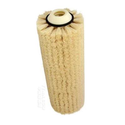 China Customized Sisal / Tampico POLISHING Roller Wood Polishing Buffing Brush For Floor Polishing Machine for sale