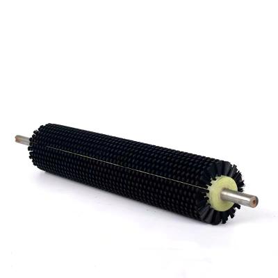 China Wholesale Industrial Fruit Wash Vegetable Dust Cleaning / Waxing Removing Roller Brush for sale