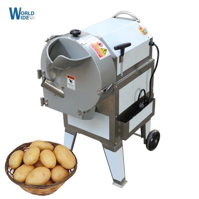 China Commercial Leaf and Snack Factory Kitchen Root Vegetable Cutting Chopping and Dicing Machine for sale