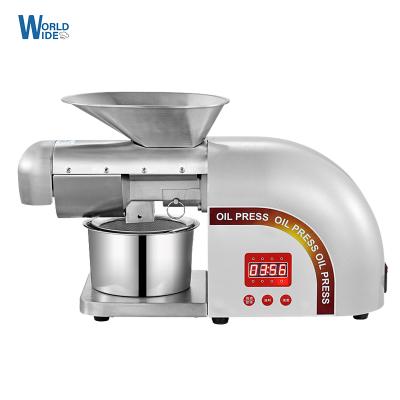 China Hotels Frying Oil Maker Small Sunflower Hemp Seed Sesame Peanut Soybean Oil Press Machine for sale