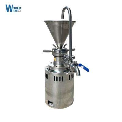 China Industrial Fruit Processing Plant Tomato Chilli Mustard Curry Paste Making Machine Stainless Steel Peanut Butter Maker Colloid Mill for sale