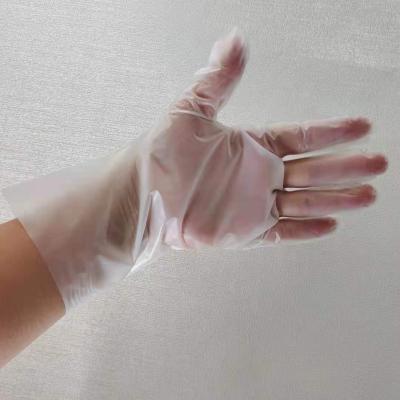 China China Multi-Functional Disposable_ Food Grade Cpe Tape HDPE Glove Hanging Holes Disposable Gloves Disposable Glove Plastic Pe Glove for sale