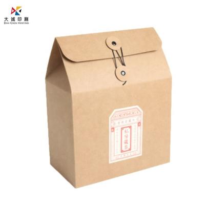 China Factory Source Recyclable Wholesale Tea Box Custom Kraft Paper Tea Can Packaging for sale