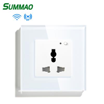 China Tuya Smart Life Socket 13A Wifi Socket 13A Wifi Universal Alexa Universal 86mm WiFi Smart Home/Multi-Purpose Wireless Smart Wall Socket for sale