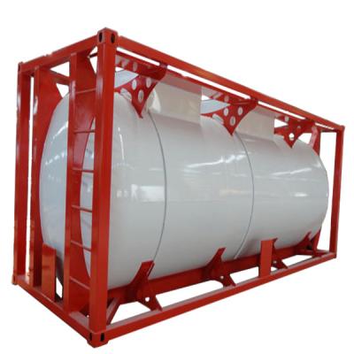 China Liquid Farms ISO 20ft Tank Container With 24000 Liters Volume For Storage for sale