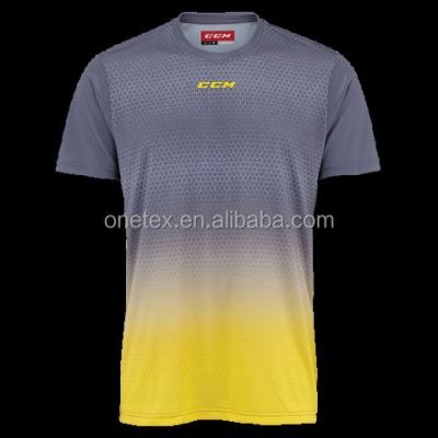 China QUICK DRY Mens Sports Sublimation Print Recycled Wicking T-Shirt Eco-Friendly for sale