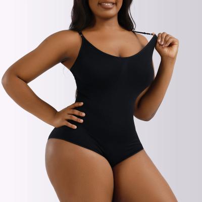 China Seamless Control Corset Belly Shapewear Jumpsuit Antibacterial Women's One Piece Body Shaping Clothes for sale