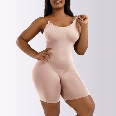 China Seamless Control Corset Belly Shapewear Jumpsuit Antibacterial Women's One Piece Body Shaping Clothes for sale