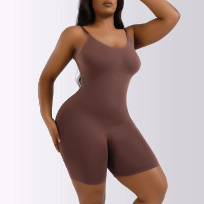 China Seamless Control Corset Belly Shapewear Jumpsuit Antibacterial Women's One Piece Body Shaping Clothes for sale