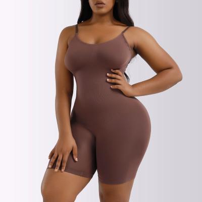 China Seamless Control Corset Belly Shapewear Jumpsuit Antibacterial Women's One Piece Body Shaping Clothes for sale