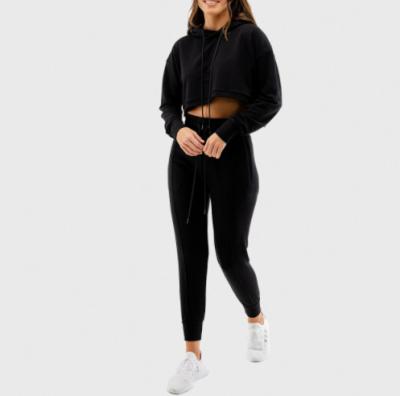 China Las mujeres de Slimitness del traje del suéter cosechan sudaderas con capucha en venta