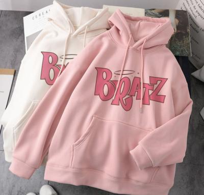 Κίνα Μακριά τυπωμένη ύλη γραφικό Hoodie μανικιών μπλουζών των απροσδιόριστων με κουκούλα τοπ γυναικών φθινοπώρου προς πώληση