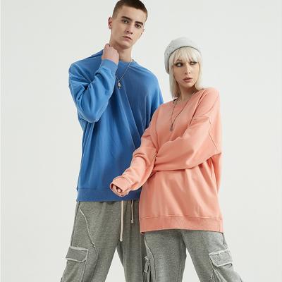 中国 100%の綿の羊毛のブランクの特大スエットシャツの人のパーカーStreetwear 販売のため