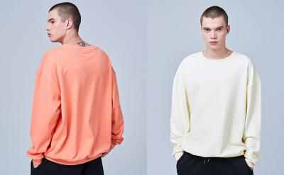 中国 400GSM 320GSM Oの首の男性Crewneckのスエットシャツの反収縮 販売のため