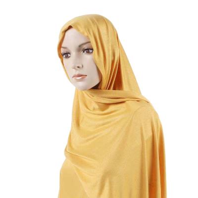 China Long Paragraph Ready To Ship 30 Color Factory Price Women's Warm Muslim Hijab Head Scarf Solid Color Chiffon Wear for sale