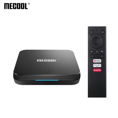 China Google Certified MECOOL KM9 PRO 2G 16G 4G 32G Google ATV 4K Android Android TV Box Remote Control Set Top Box for sale