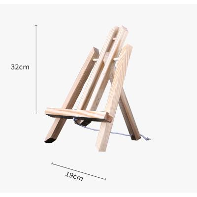 China Wholesale MINI FOLDING Popular In Amazon Pine Wood Easel And Folding Display Stand for sale