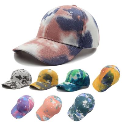 China JOINT LINK Dye Custom Colorful Water Wash Outdoor Fashion Hip Street Men's Sun Trucker Casual Baseball Net Cap Korean Hat Hat for sale