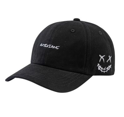 China Hip hop fashion JOINT outdoor casual korean trucker sports plain logo embroidery cotton demon cubs net hat for sale