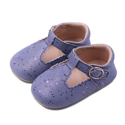 China Latest Lightweight Newborn Mary Jane Shoes Fancy Leather Girls Shoes Baby Stylish Shoes for sale