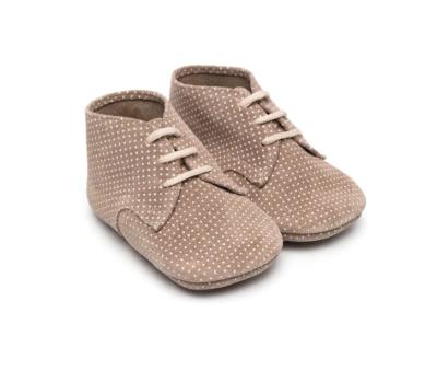 China Wholesale Light Weight High-end Genuine Leather Soft Sole Newborn Cute Baby Shoes Girl Anklet Baby Shoes for sale