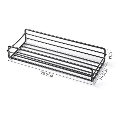 China New Arrival Kitchen Metal Storage Basket Shelf For Bathroom Broducts Kitchen Metal Wire Storage Basket for sale