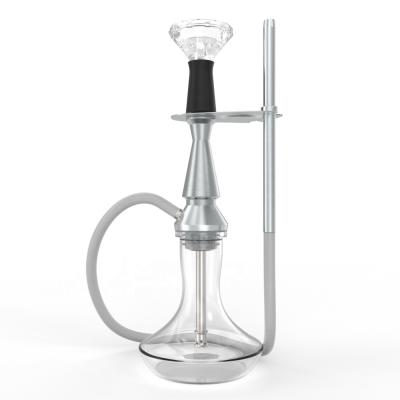 China 2021 Hookah Germany Aluminum Shisha Model Personality Amazon Gift Hookah Modern Aluminum Base Pretty Shisha for sale