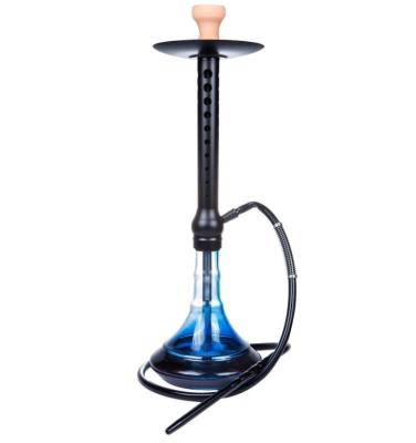 China New Design Aluminum Products With Small Holes Blue Aluminum Shisha Hookah Hollow Out Design for sale