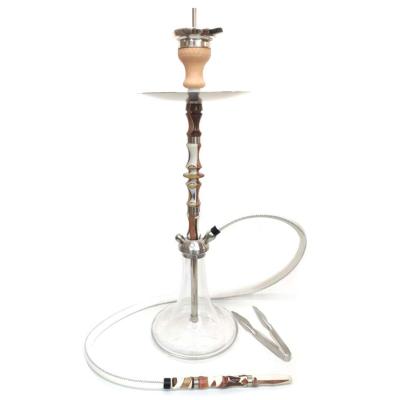 China New Arrival Classic Design Resin Shisha Stainless Steel High Grade Wood Hookah for sale