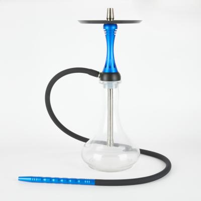 China Customized Stainless Steel Table Hookah Supplies Turkei Stainless Steel Shisha Set German Blue Zinc Hookah for sale