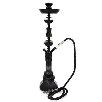 China Wholesale Shisha Hookah Decorative Transparent Acrylic Shaft Iron Stainless Hookah for sale