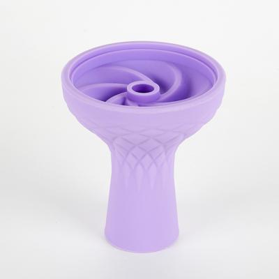 China Modern Hookah Accessories Customize Wholesale Shisha Hookah Vortex Silicone Bowl For Tobacco for sale