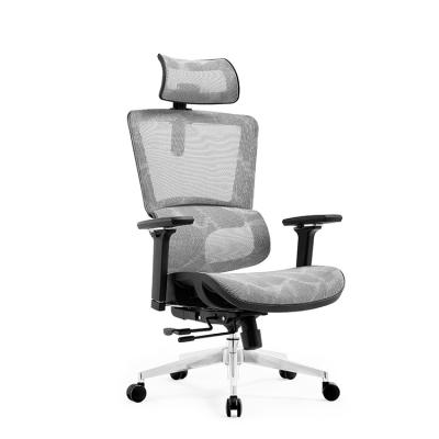 China Modern Design Nylon Mesh Ergonomic Chair Luxury Mesh Office Rotation Chair With 4D Armrest for sale