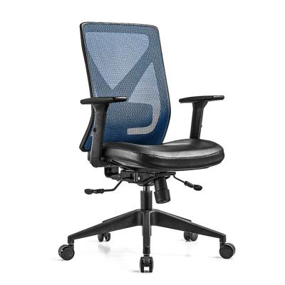 China Ergonomic Executive Adjustable Comfortable Mesh Home Furniture Swivel Rotation Ergonomic Chairs for sale