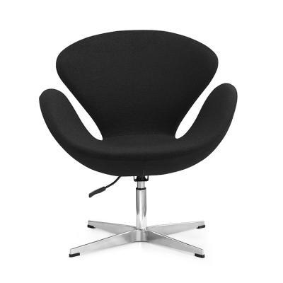 China Salon Customized Commercial Lightweight Lounge Chair Revolving Chair for sale