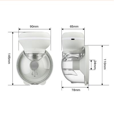 China Electric BPA Free New Design Silicone Breast Pump Portable Breast Milk Feeding Pump for sale