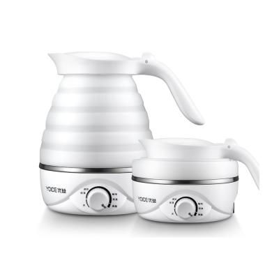 China Keep Hot Selling Kitchen Tools Mini Modern Temperature Control Electric Collapsible Kettles for sale